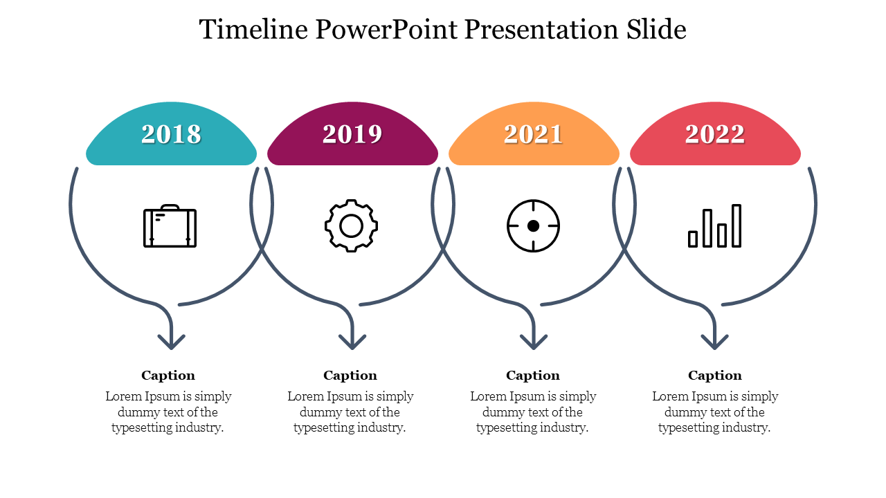 Awesome Timeline PowerPoint Presentation Slide Template